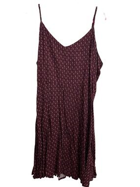 GAP Maroon Fit and Flare Strappy Sundress Size XXL